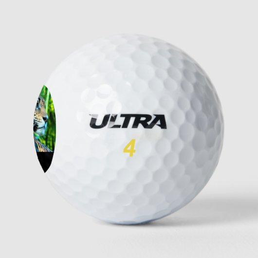 Nayla der Jaguar Golfball (Logo)