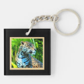 Nayla der Jaguar Schlüsselanhänger (Rückseite)