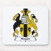 Naylor Familienwappen Mousepad (Vorne)