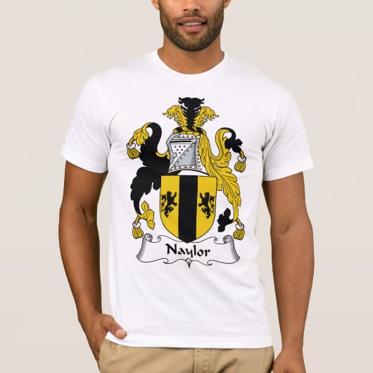 Naylor Familienwappen T-Shirt (Vorderseite)