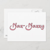 Naz-Nazzy Postkarte (Vorne/Hinten)