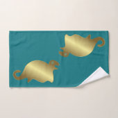 Naza Peru Geoglyphs Tiere Gold Siegel Badhandtuch Set (Handtuch)