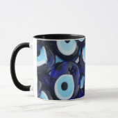 Nazar Amulets Evil Eye Stones Blue Pattern Tasse (Links)