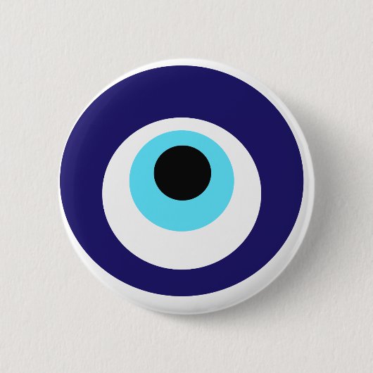 Nazar-Amulett (Nazar boncuğu) Button (Vorderseite)