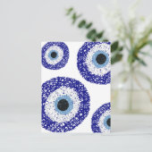 Nazar-Auge Postkarte (Stehend Vorderseite)