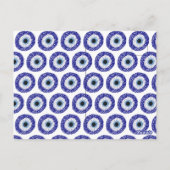 Nazar-Auge Postkarte (Rückseite)