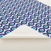 Nazar-Blicks-Schutz-Amulett-blaues Perlen-Symbol Sherpadecke (3/4)