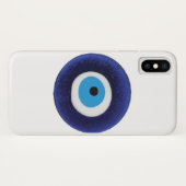 Nazar-Blicks-Schutz-Symbol Case-Mate iPhone Hülle (Rückseite (Horizontal))