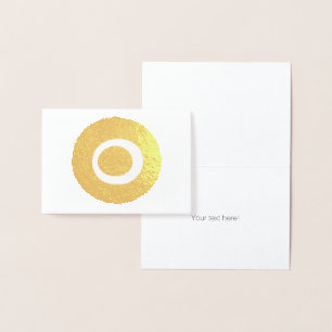 Nazar-Blicks-Schutz-Symbol Folienkarte