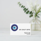 Nazar-Blicks-Schutz-Symbol Treuekarte (Stehend Vorderseite)