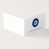 Nazar-Blicks-Schutz-Symbol Visitenkarten (Vorderseite)
