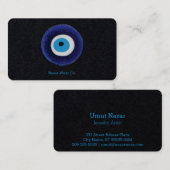 Nazar-Böse-Auge-Schutzsymbol Visitenkarte (Vorne/Hinten)