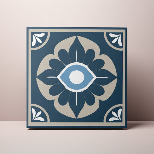 Nazar Evil Eye Azulejo Keramik Tile Fliese