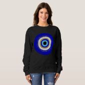 Nazar Evil Eye Charm for Protection Islamic Islam Sweatshirt (Vorne ganz)