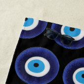 Nazar Evil Eye Protection Amulet Blue Beet Symbol Strandtuch (Beispiel)
