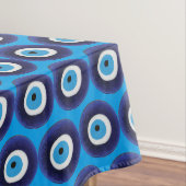 Nazar Evil Eye Protection Amulet Blue Beet Symbol Tischdecke (Beispiel)