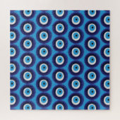 Nazar Evil Eye Protection Symbol Puzzle (Horizontal)