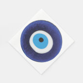 Nazar Evil Eye Protection Symbol Serviette (Ecke)