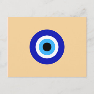 Nazar Evil Eye Protection Talisman Postcard Postkarte
