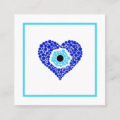 Nazar Heart Vielen Dank Telefonnummerkarte (Vorderseite)