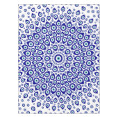 Nazar - türkisches Augen-Kreisverzierung #1 Tischdecke (Vorderseite)