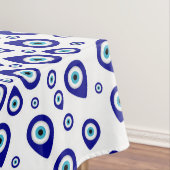 Nazar - türkisches Augen-Kreisverzierung #1 Tischdecke (Beispiel)