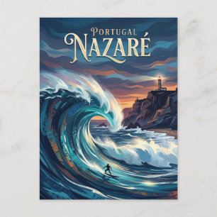 Nazare Portugal Postkarte