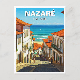 Nazare Portugal Postkarte