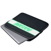 Nazaré – Portugal Surfin Surf Laptopschutzhülle (Vorne Knopf)