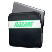 Nazaré – Portugal Surfin Surf Laptopschutzhülle (Vorderseite Links)