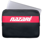 Nazaré - Portugal Surfin Surf Laptopschutzhülle (Vorderseite)