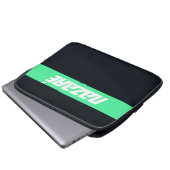 Nazaré – Portugal Surfin Surf Laptopschutzhülle (Vorne Knopf)