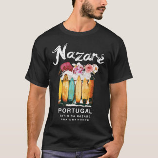 Nazare Portugal Surfing T-Shirt