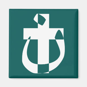 Nazarener Symbol Solidaritäts-Christen-Kreuz-Magne Magnet