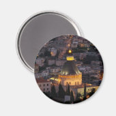 Nazareth, die Stadt der Eltern Jesu Magnet (Vorderseite/Rückseite)