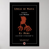 Nazca Geoglyphen-Hands Poster (Vorne)