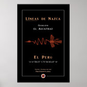 Nazca Geoglyphs-Alcatraz Poster (Vorne)