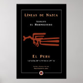 Nazca Geoglyphs-Anteater Poster (Vorne)