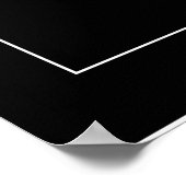 Nazca Geoglyphs-Lizard Poster (Ecke)