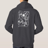 Nazca Hummingbird 2 Hoodie (Rückseite)