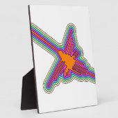 Nazca Hummingbird Peru Zeichnend Fotoplatte (Seite)