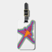 Nazca Hummingbird Peru Zeichnend Gepäckanhänger (Vorderseite vertikal)