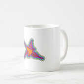 Nazca Hummingbird Peru Zeichnend Kaffeetasse (VorderseiteRechts)