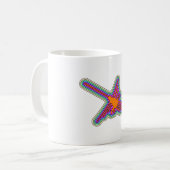 Nazca Hummingbird Peru Zeichnend Kaffeetasse (Vorderseite Links)