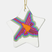 Nazca Hummingbird Peru Zeichnend Keramikornament (Links)