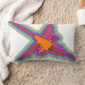 Nazca Hummingbird Peru Zeichnend Lendenkissen (Decke)