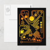 Nazca Hummingbird Postkarte (Vorne/Hinten)