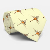 Nazca Hummingbird Rost Krawatte (Gerollt)