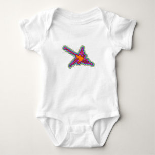 Nazca Kolibri Peru Zeichnung Baby Strampler