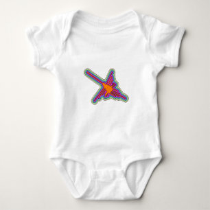 Nazca Kolibri Peru Zeichnung Baby Strampler